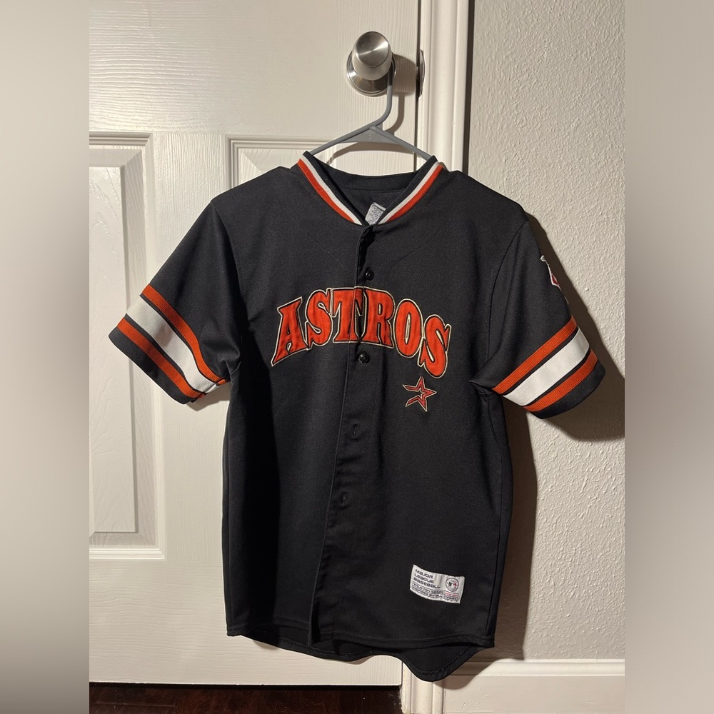 CARLOS LEE ALL STAR JERSEY AUTH. TRUE FAN SERIES HOUSTON ASTROS - VINTAGE & RARE